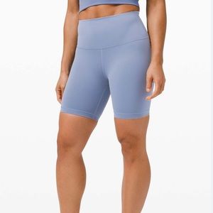 Wunder train lululemon short 6” water drop